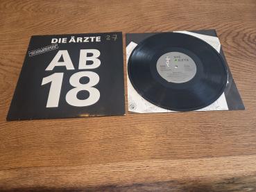 Die Ärzte Ab 18 CBS 1987 LSP 980288 1 Deutsche Pressung VG+/VG+(Cover oben rechts beschrieben)